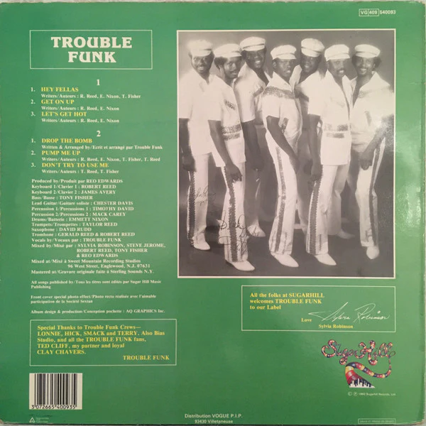 Trouble Funk - Drop The Bomb (LP, Album) - Image 2
