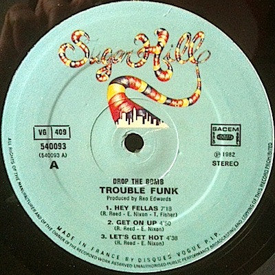 Trouble Funk - Drop The Bomb (LP, Album) - Image 3