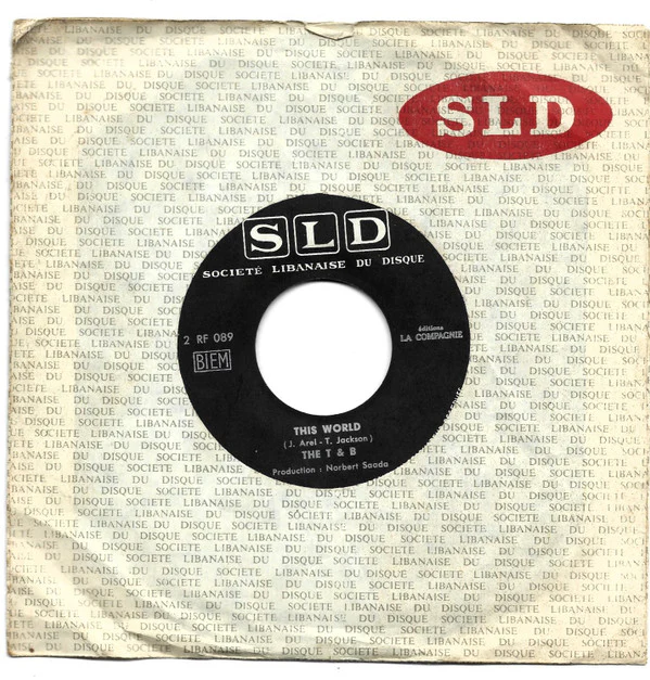 Tuesday Jackson Nicole Croisille* / The T And B* - I'll Never Leave You / This World (7", Single) - Image 3
