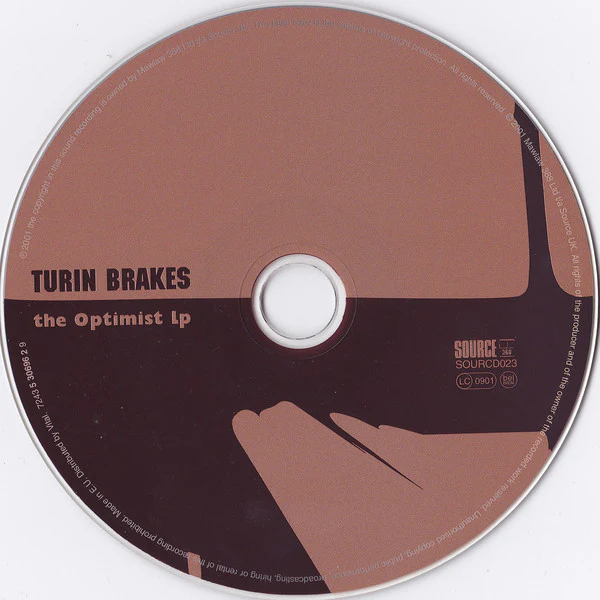 Turin Brakes - The Optimist LP (CD, Album, UK ) - Image 3