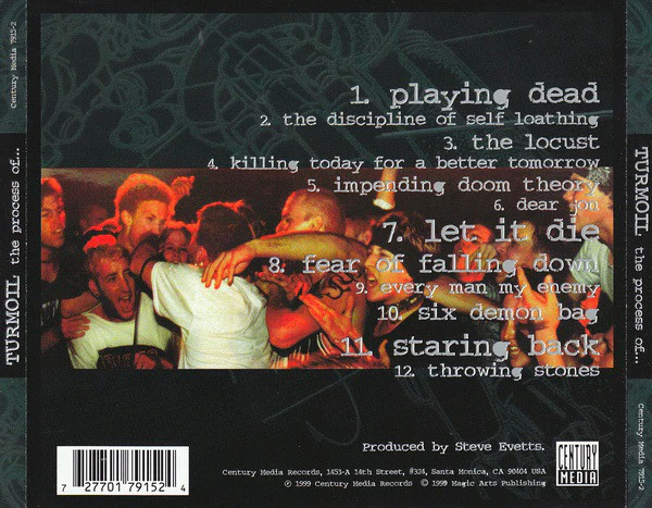Turmoil - The Process Of... (CD, Album) - Image 2