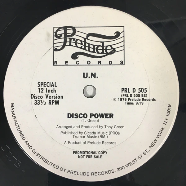 U.N. - U.N. (2x12", Album, Promo) - Image 3