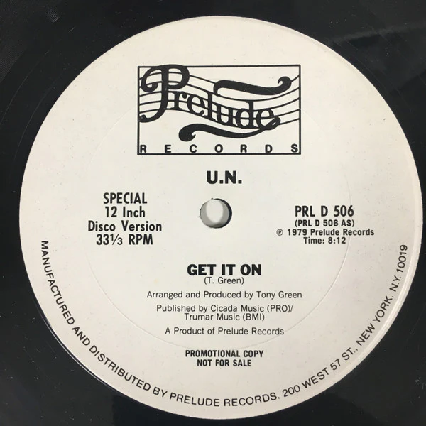 U.N. - U.N. (2x12", Album, Promo) - Image 4