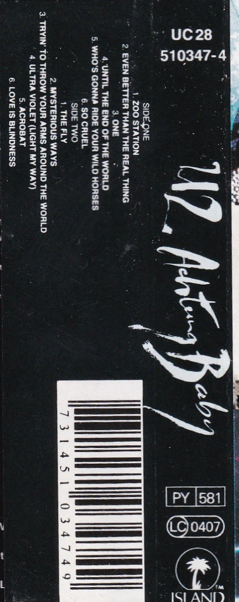 U2 - Achtung Baby (Cass, Album) - Image 2
