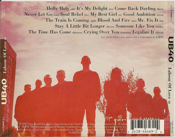 UB40 - Labour Of Love III (CD, Album) - Image 2