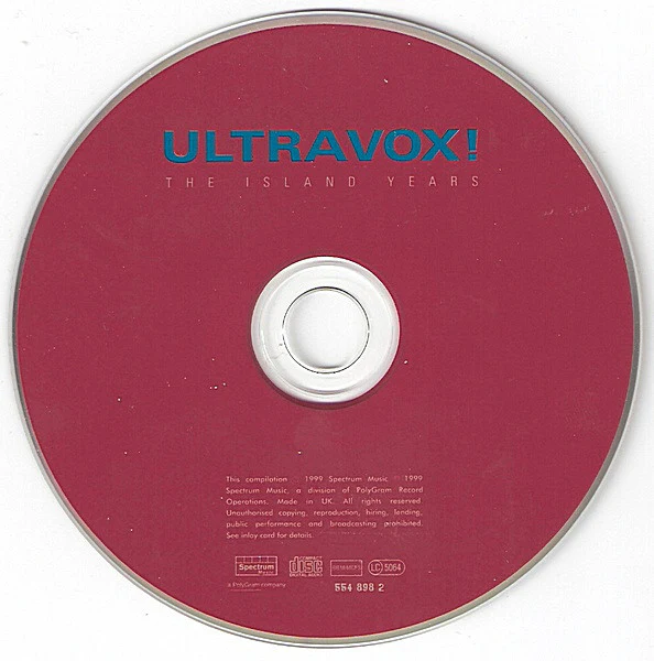 Ultravox!* - The Island Years (CD, Comp) - Image 3
