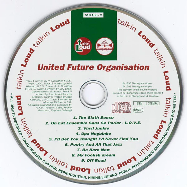 United Future Organization - United Future Organization (CD, Album) - Image 4