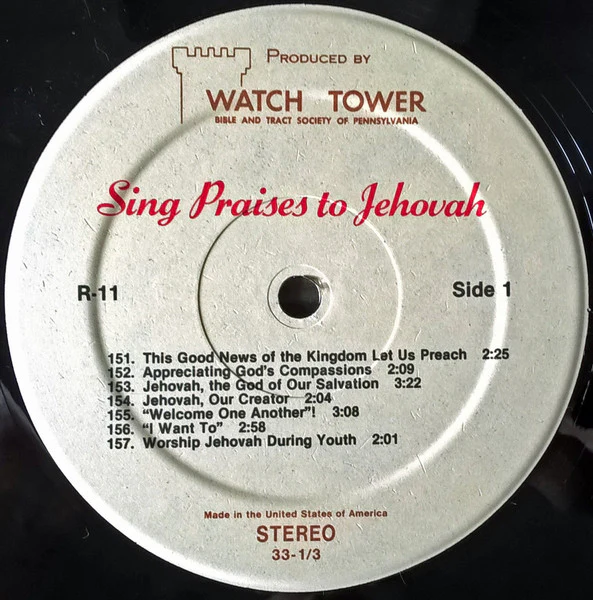 Unknown Artist - Sing Praises To Jehovah Songs 151-165 (LP, Album) - Image 3