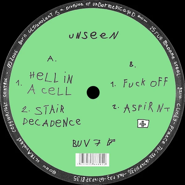 Unseen - Untitled (12")