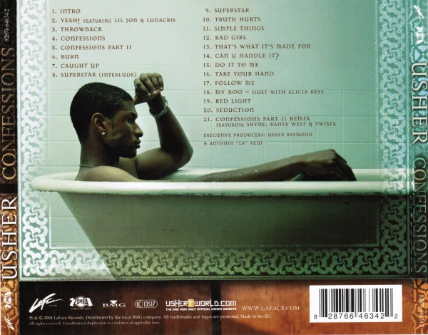 Usher - Confessions (CD, Album, RE, S/Edition) - Image 2