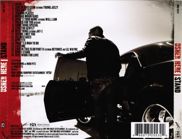 Usher - Here I Stand (CD, Album) - Image 2