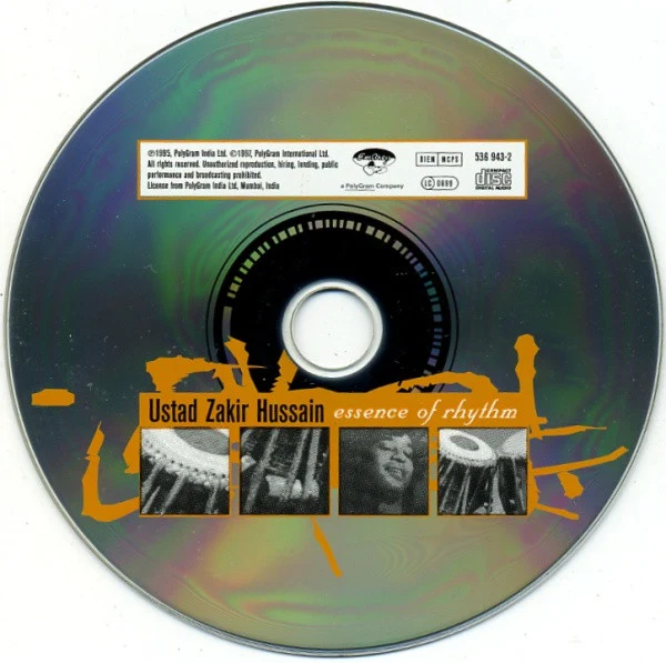 Ustad Zakir Hussain* - Essence Of Rhythm (CD, Album) - Image 2