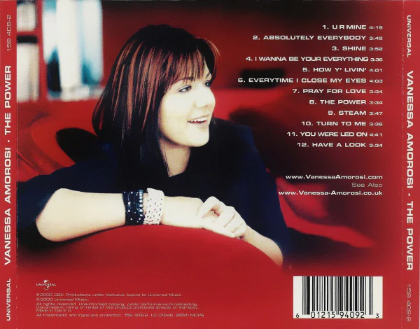 Vanessa Amorosi - The Power (CD, Album) - Image 2