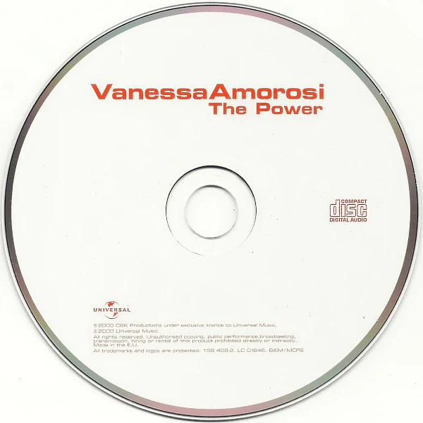 Vanessa Amorosi - The Power (CD, Album) - Image 3