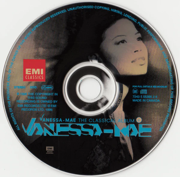 Vanessa-Mae - The Classical Album 1 (CD, Album) - Image 4