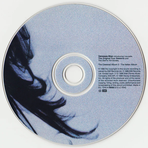 Vanessa-Mae - The Original Four Seasons And The Devil's Trill Sonata (CD, Album) - Image 3