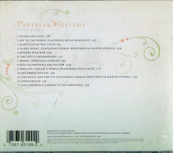 Vanessa Williams - Silver & Gold (CD, Album) - Image 4
