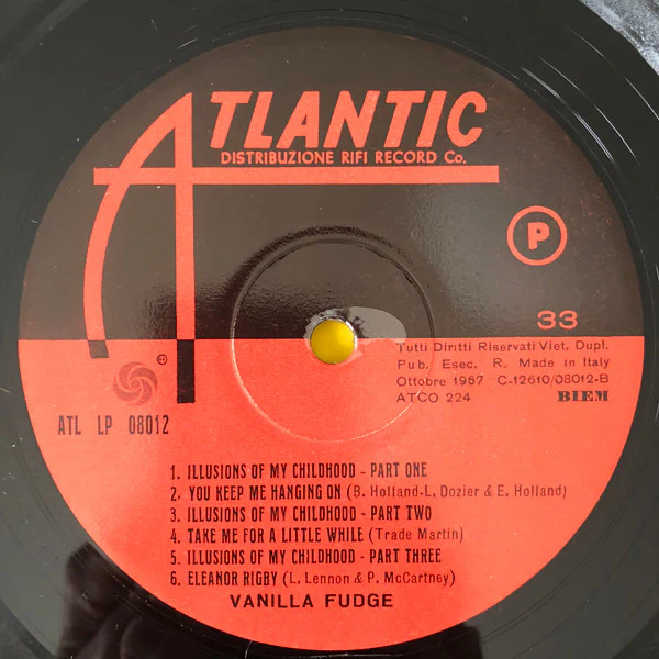 Vanilla Fudge - Vanilla Fudge (LP, Album) - Image 4