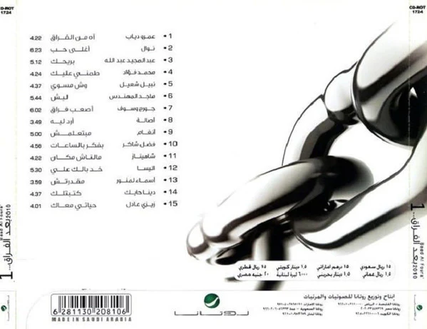 Various - بعد الفراق 1 (CD, Comp) - Image 4
