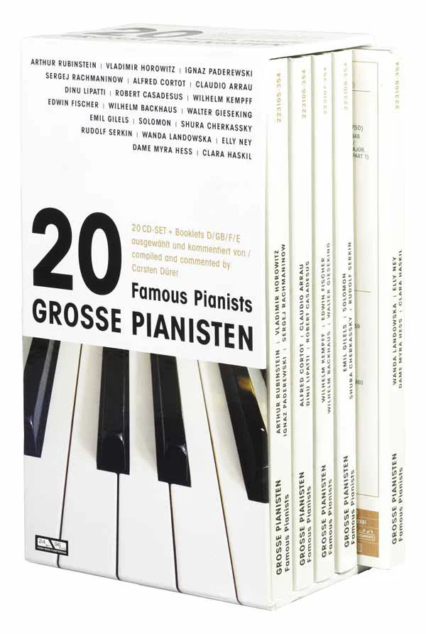 Various - 20 Grosse Pianisten (20xCD, Comp, 24 ) - Image 2