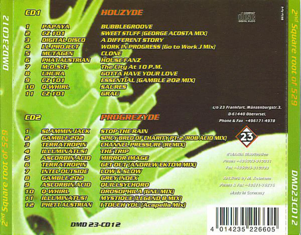 Various - 2nd Square Root Of 529 (2xCD, Comp) - Image 2