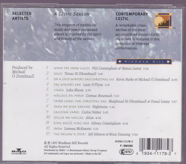 Various - A Celtic Season (A Windham Hill Collection) (CD, Comp) - Image 2