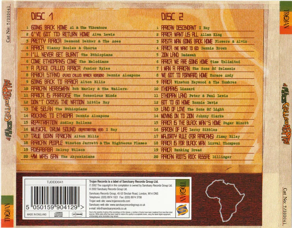 Various - A Place Called Africa - Songs Of The Lost Tribe (2xCD, Comp) - Image 2