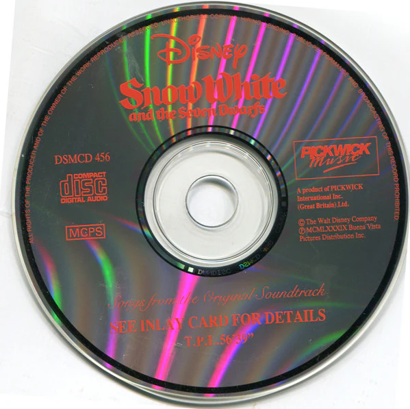Various, Adriana Caselotti, Harry Stockwell - Snow White And The Seven Dwarfs (CD) - Image 4