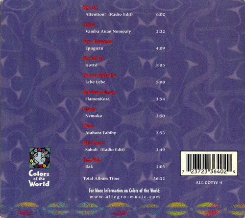 Various - Africa: Colors Of The World (CD, Comp) - Image 2