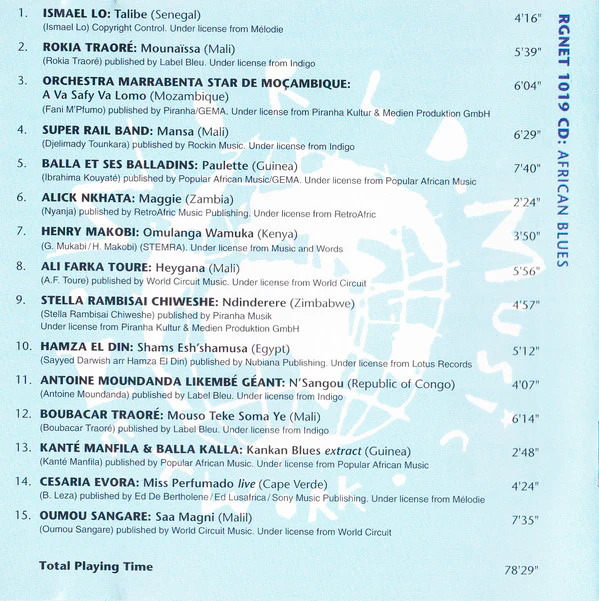 Various - African Blues (CD, Comp) - Image 4