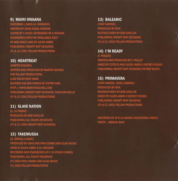 Various - Africanism Vol.II (CD, Comp, Mixed) - Image 4