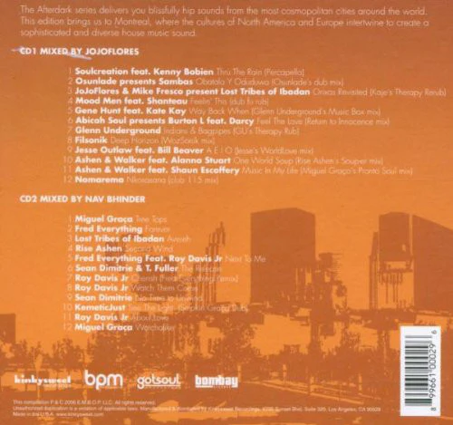 Various - Afterdark - Montreal (2xCD, Comp, Mixed) - Image 3