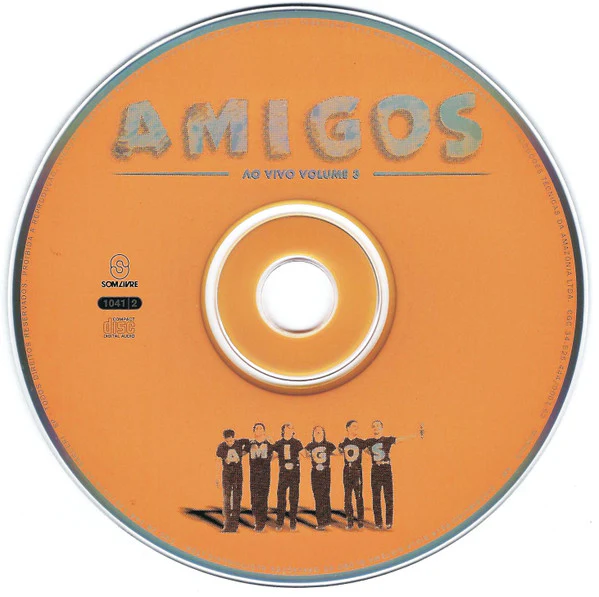 Various - Amigos Ao Vivo Volume 3 (CD, Album) - Image 3