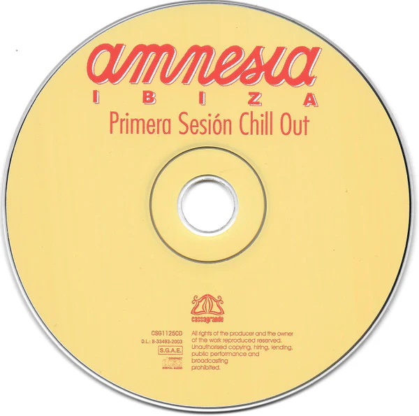 Various - Amnesia Ibiza - Primera Sesion Chill Out (CD, Comp) - Image 4