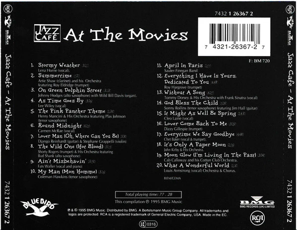 Various - At The Movies (CD, Comp, RM) - Image 2