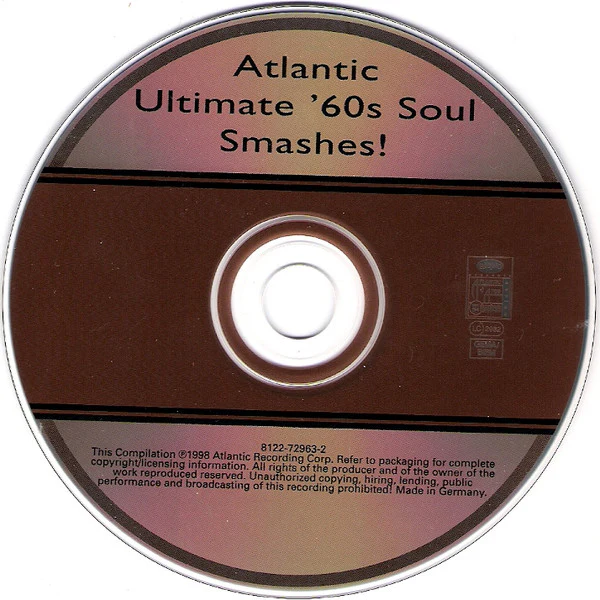 Various - Atlantic Ultimate '60s Soul Smashes! (CD, Comp) - Image 3