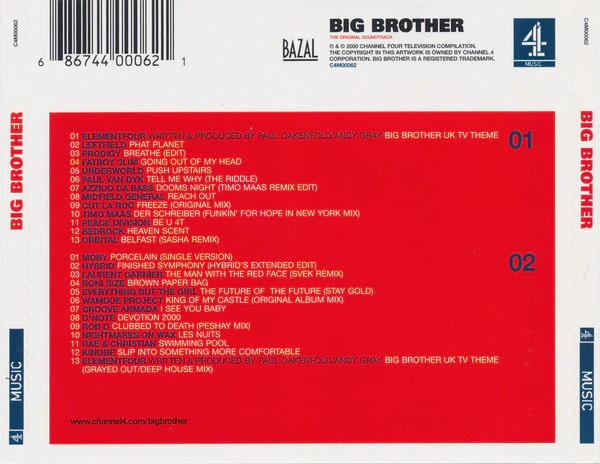 Various - Big Brother (2xCD, Comp) - Image 2