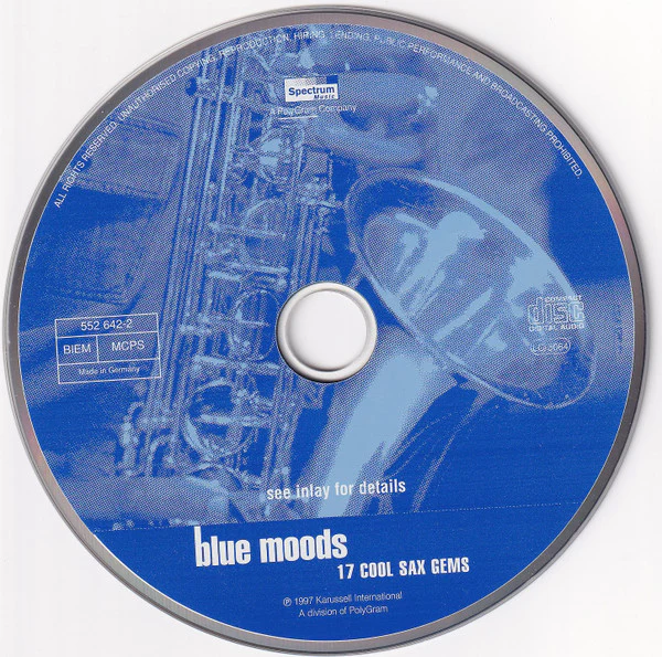 Various - Blue Moods (17 Cool Sax Gems) (CD, Comp) - Image 3