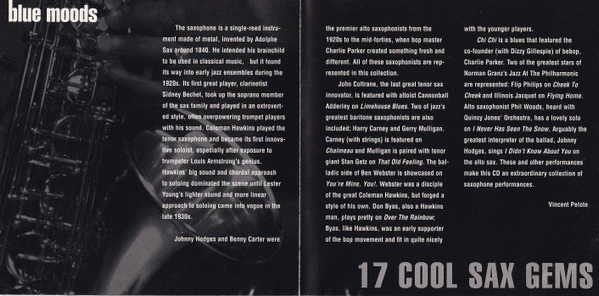 Various - Blue Moods (17 Cool Sax Gems) (CD, Comp) - Image 4