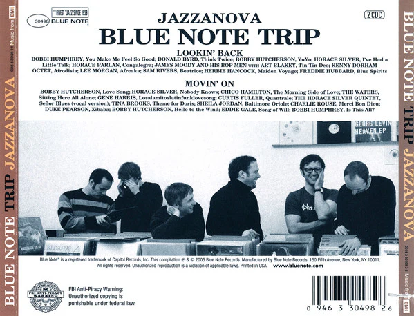 Various - Blue Note Trip - Jazzanova - Lookin' Back / Movin' On (2xCD, Comp, Mixed, Jew) - Image 2