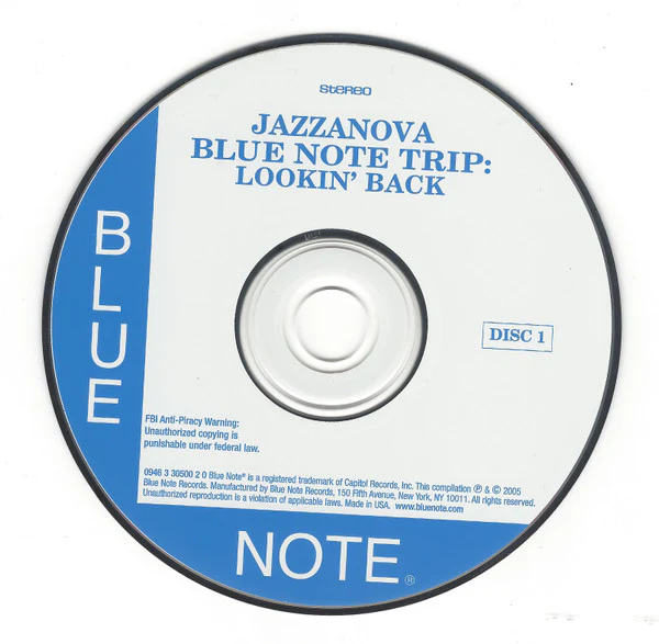 Various - Blue Note Trip - Jazzanova - Lookin' Back / Movin' On (2xCD, Comp, Mixed, Jew) - Image 3