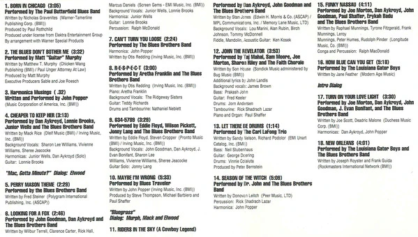 Various - Blues Brothers 2000 (Original Motion Picture Soundtrack) (CD, Album) - Image 3