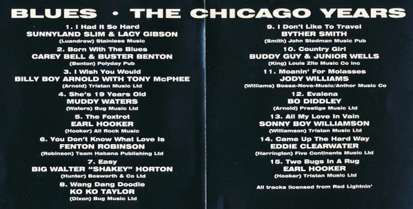 Various - Blues: The Chicago Years (CD, Comp) - Image 5