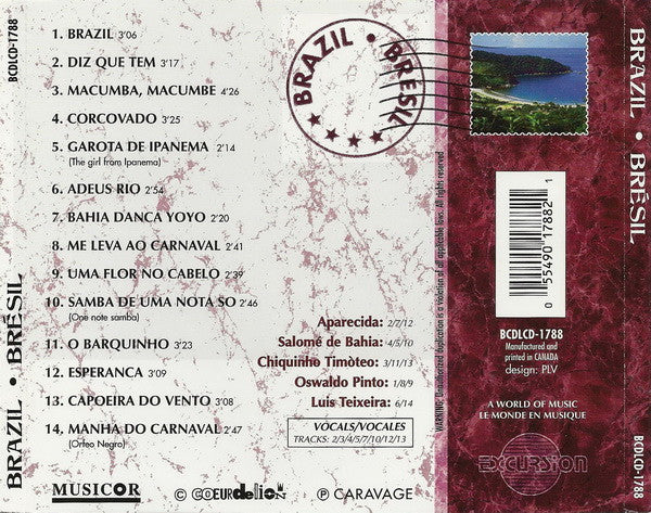 Various - Brazil Brésil (CD, Album, Comp) - Image 3