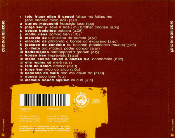 Various - Brazilian Beats 5 (CD, Comp) - Image 4