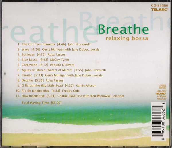 Various - Breathe (Relaxing Bossa) (CD, Comp) - Image 2