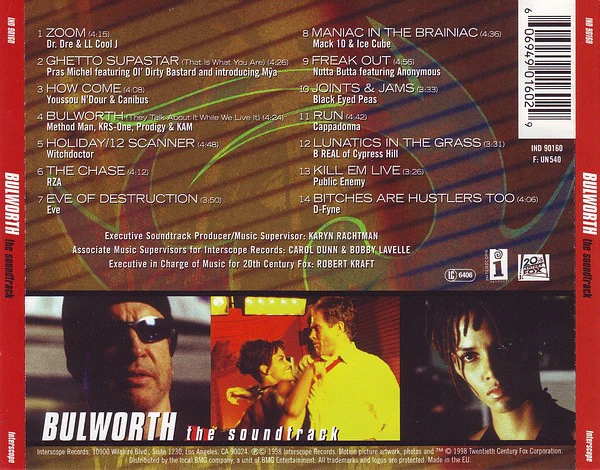 Various - Bulworth (The Soundtrack) (CD, Comp) - Image 2