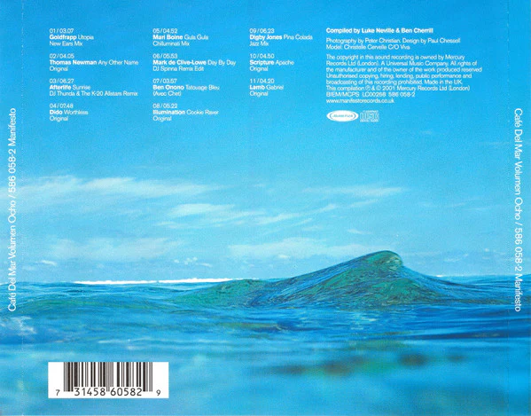 Various - Café Del Mar Volumen Ocho (CD, Comp, Cin) - Image 2