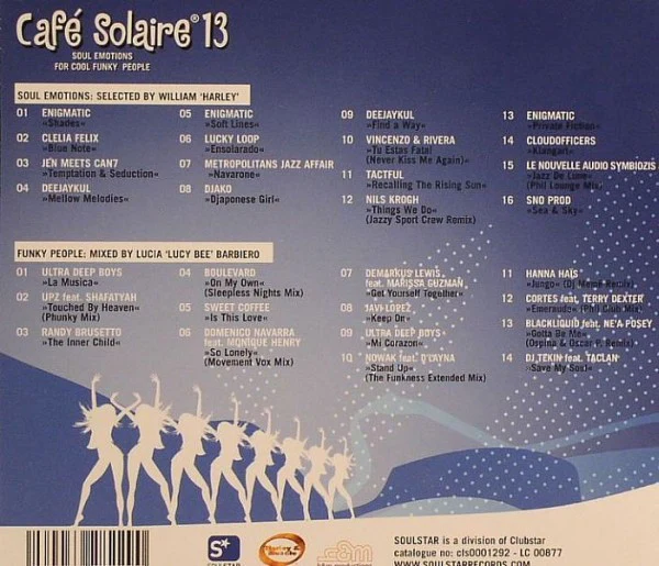 Various - Café Solaire 13 (CD, Comp + CD, Comp, Mixed) - Image 2