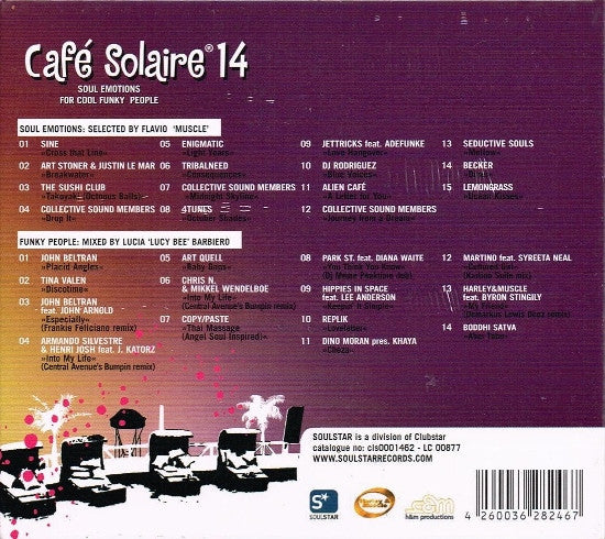 Various - Café Solaire 14 (CD, Comp + CD, Comp, Mixed) - Image 2